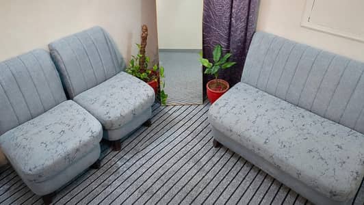 4 Sofa Set for Sale – New Modern Design, Elegant Grey Color