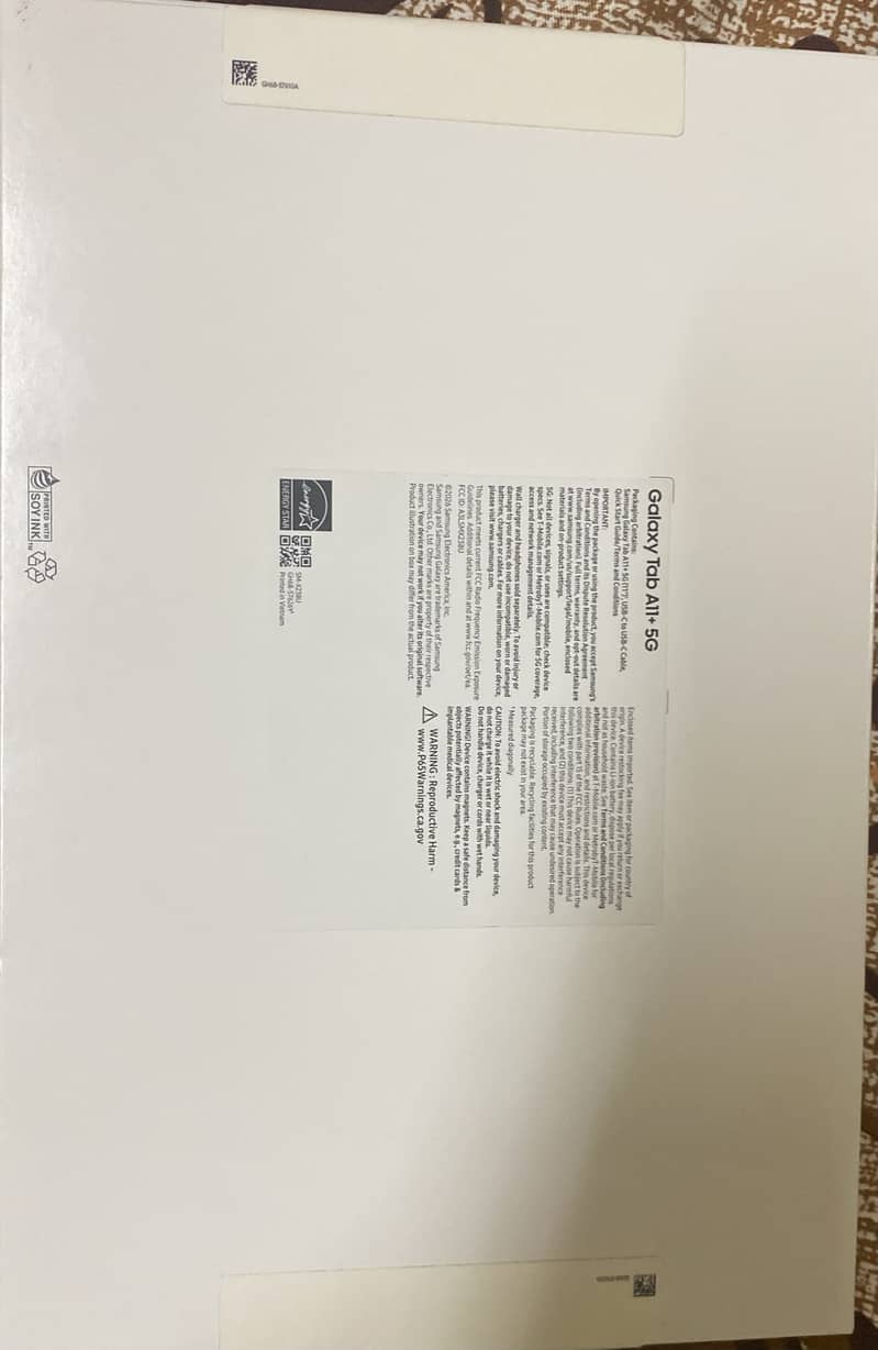 Galaxy Tab A11+5G - New Sealed pack box - Tablets - 1120717019