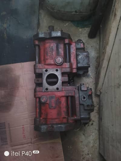 excavator hydraulic pump