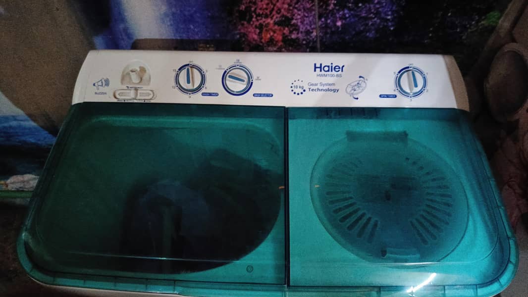 Semi Automatic Haier Washing Machine 1