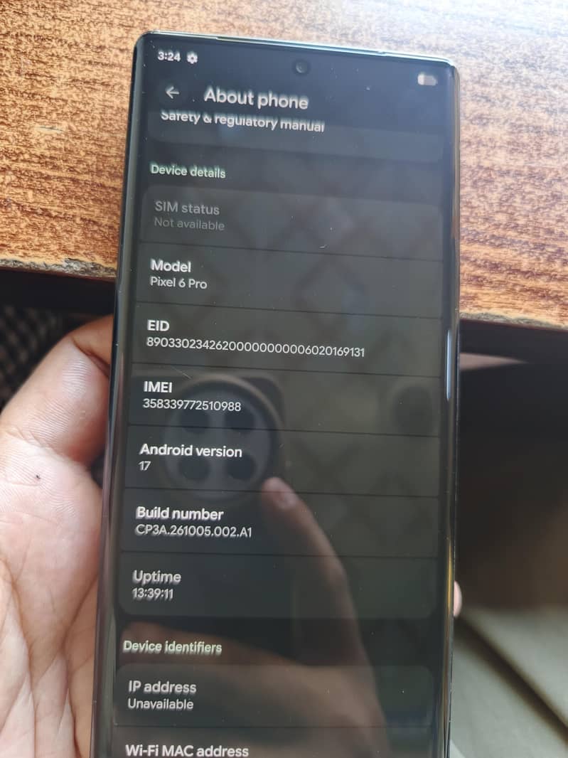 GOGLE PIXEL 6 PRO 5