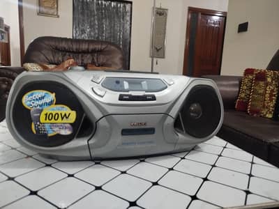 PANASONIC cassette and cd player