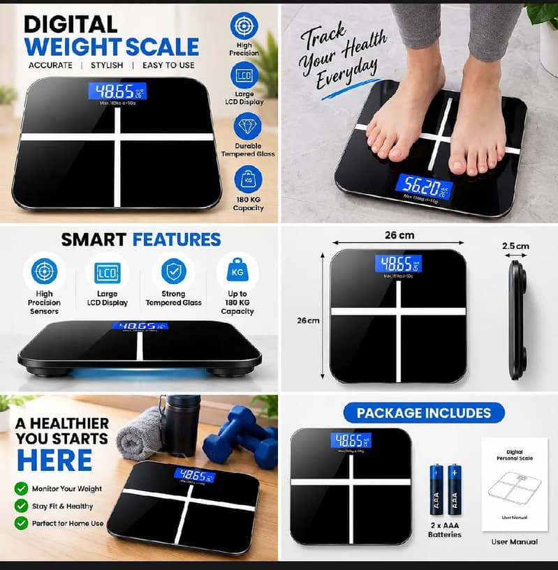 Digital Body Weight Scale 2
