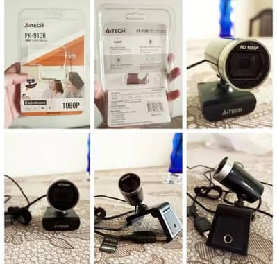 Stylish webcam 1080P Full HD A4 tech Pk-910H Slightly 10/10 condition.