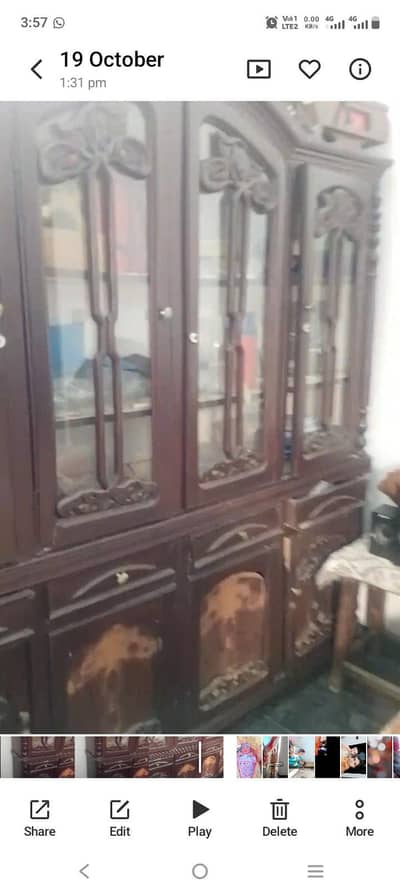 wood made chinoti showcase for sail