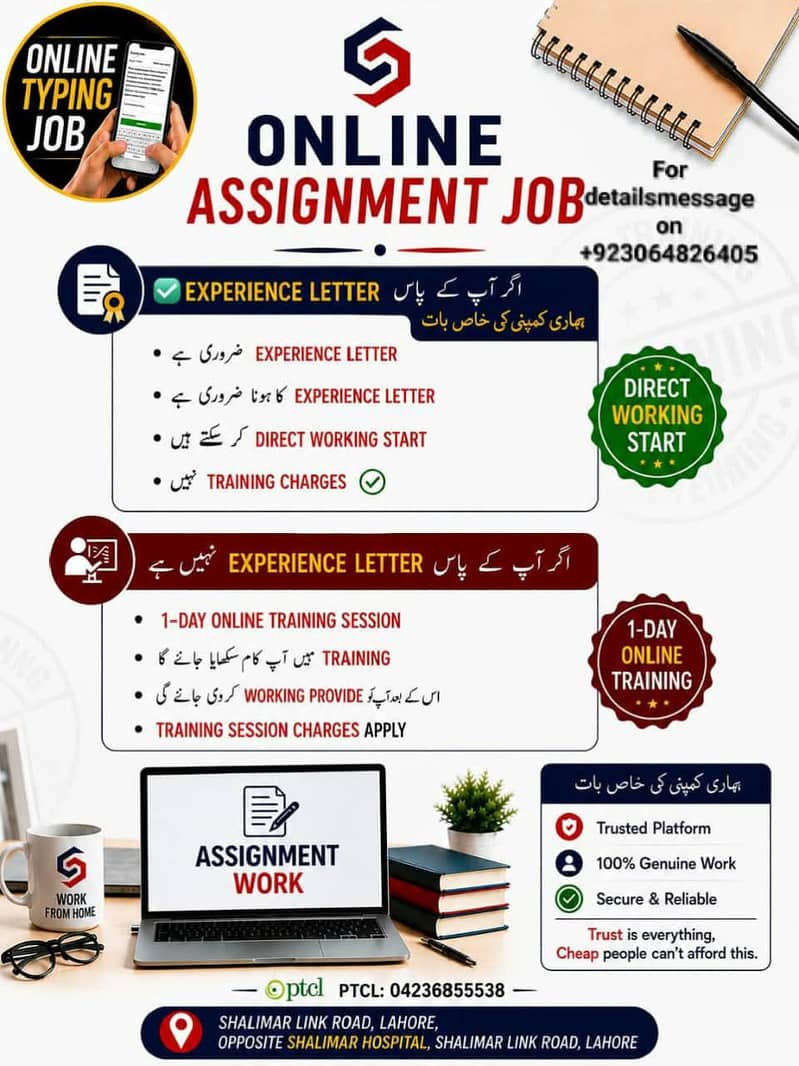 Online assignment work 0