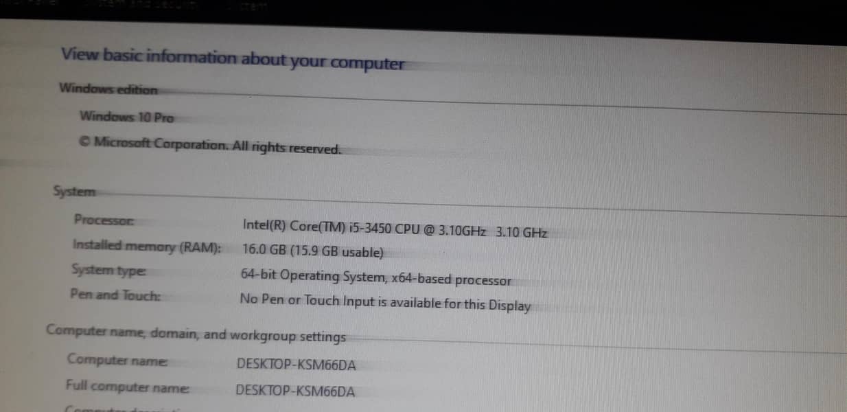 Intel Core i5 3450 3rd Generation Processor Working Condition 3