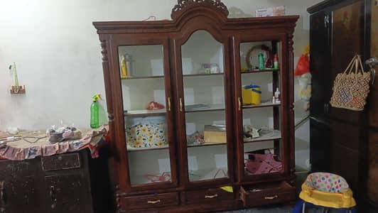 Pure wood Showcase looks like new