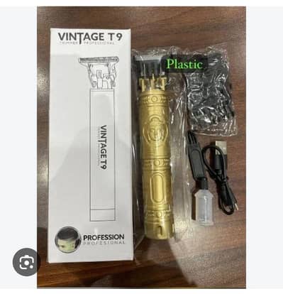 Rechargeable Hair Trimmer Vintage T9