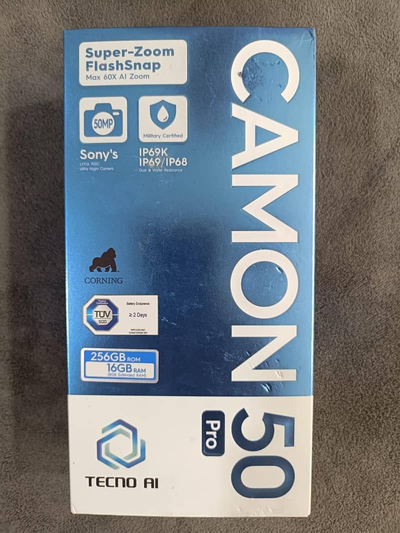 Tecno Camon 50 pro 5