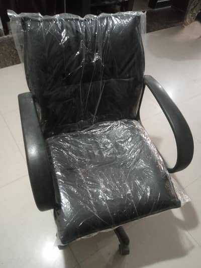 black chair