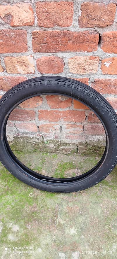 Honda 125 frand back tyres with tube