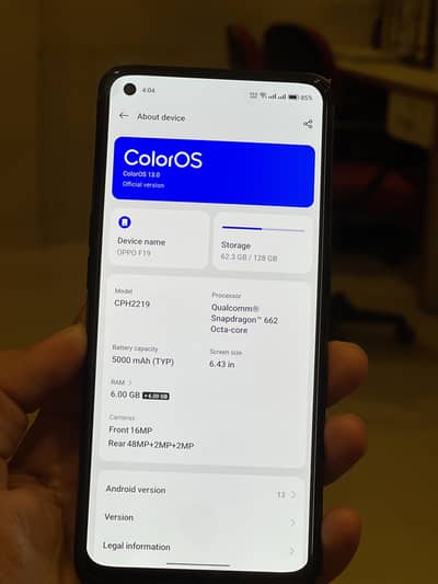 OPPO F19