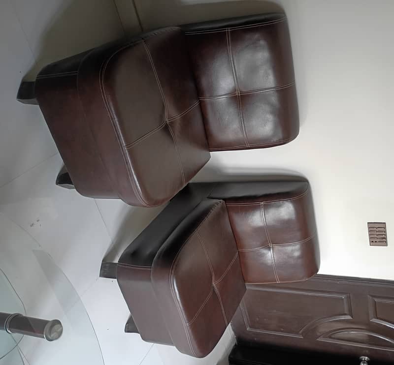 7 Seater Rexine Sofa 4