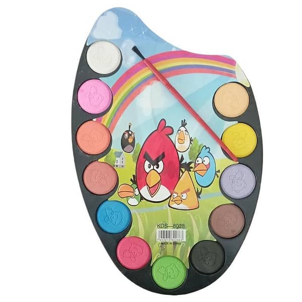 Water Colors - Watercolors Set with 12 Colors and Brush Included