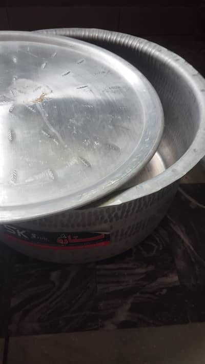 Cooking and milk pot