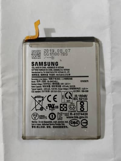 Samsung Galaxy note 10 plus original battery