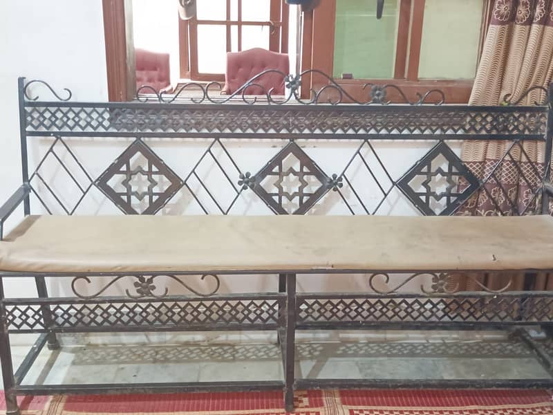 Iron sofa set 4
