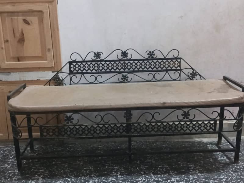 Iron sofa set 5