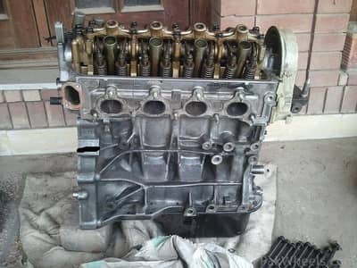Honda Civic engine D15z7 head block assembly