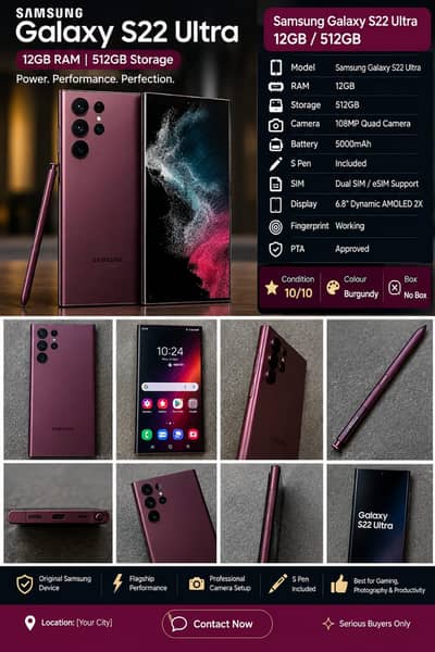 Samsung Mobile S22 Ultra