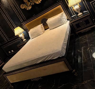 Solid Wood  Bed set