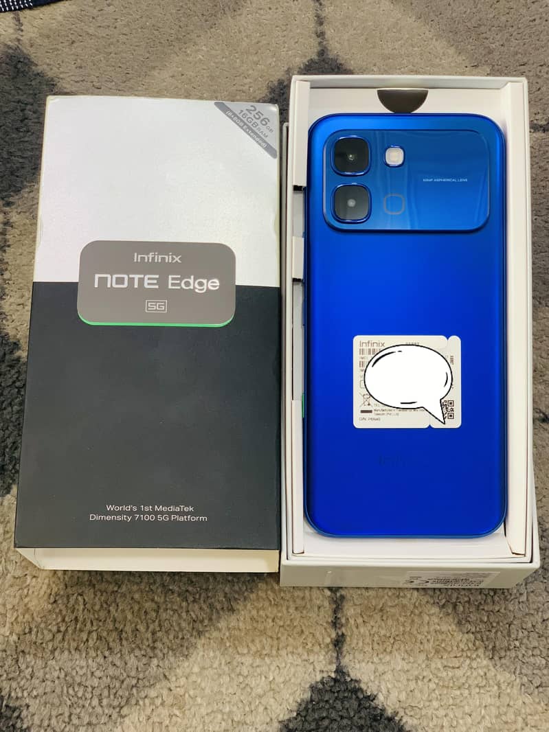 Infinix note edge 5g 0