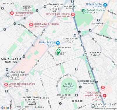 1 Kanal House for Sale in Garden Town Lahore | 4 Bedrooms | 3 Car Parking