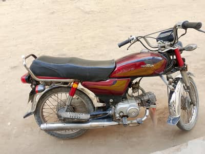 70 cc honda byek