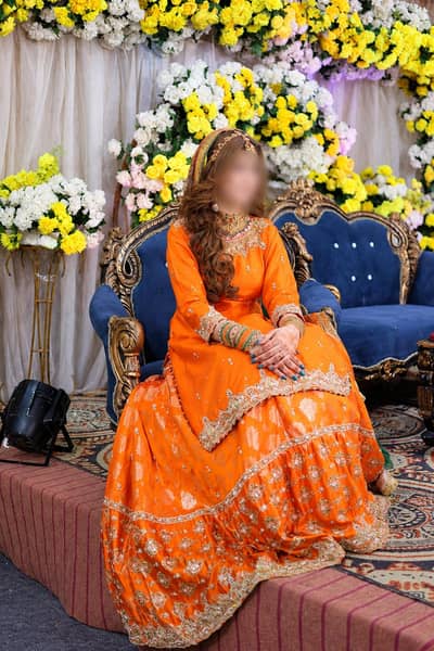 Pakistani bridal lehenga