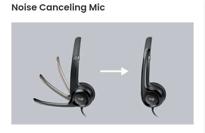 USB headset Logitech H390 brand new 5