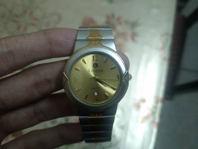 LORDSON18K Gold Plated Analog Watch – Excellent Condition – No Scratch