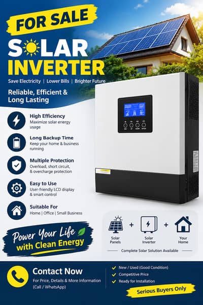 Sales & Marketing Executive -Solar Inverters