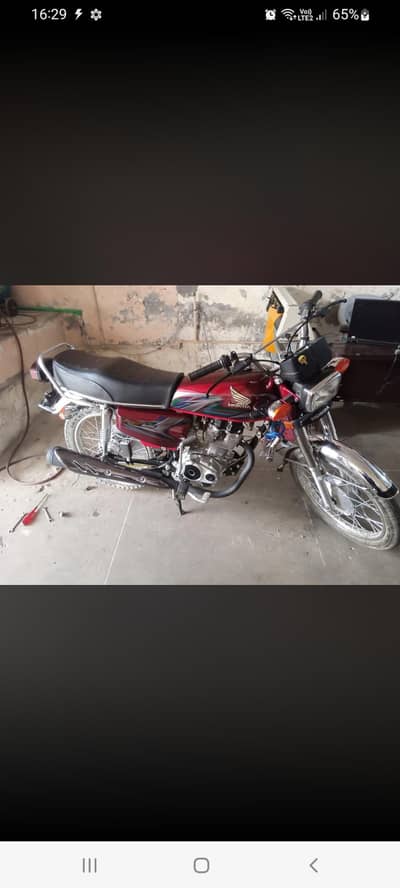 Honda cg 125 urgent sale