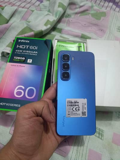 Infinix hot 60i in 9 months warranty