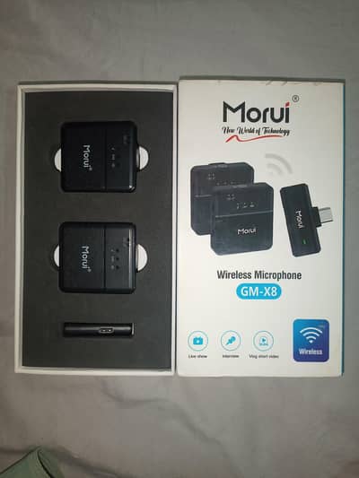 morui wireless mic for sale