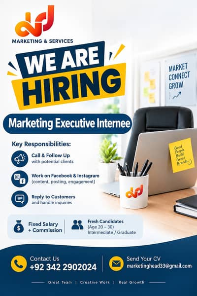 Marketing Executive Internee