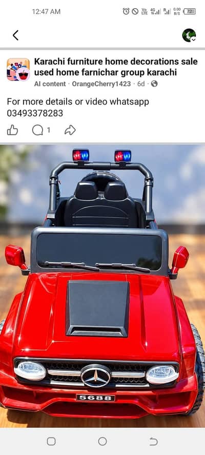 4 wheeler jeep for kids