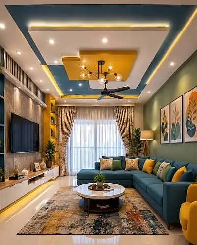 false ceiling/pop ceiling/pvc ceiling/gypsum ceiling/dumpa ceiling 9