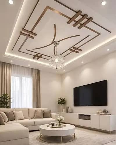 false ceiling/pop ceiling/pvc ceiling/gypsum ceiling/dumpa ceiling 11
