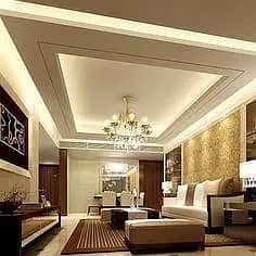 false ceiling/pop ceiling/pvc ceiling/gypsum ceiling/dumpa ceiling 13