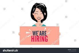 Opportunity For Fresh Females Hiring Female Staff