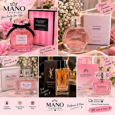 Luxury Perfumes Collection | Mano Fashion