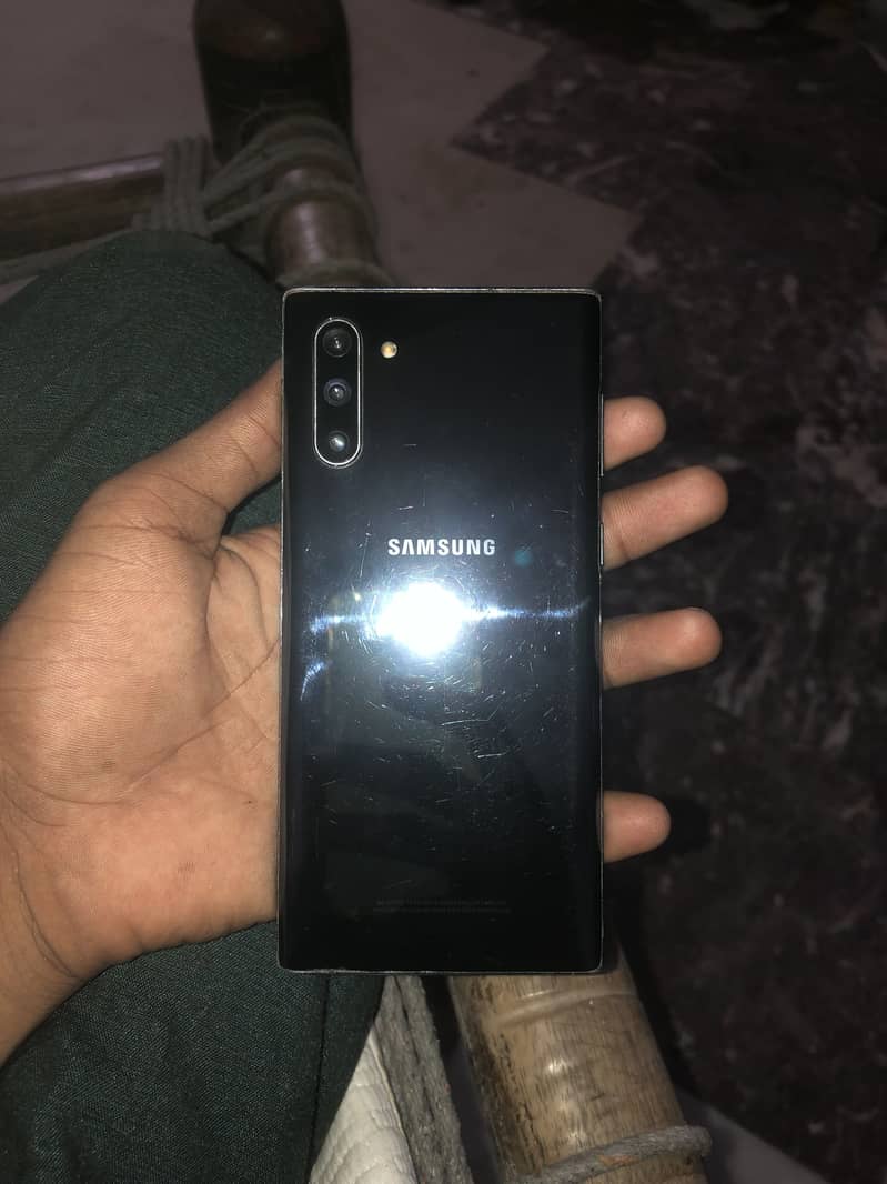 Samsung Mobile Note 10 5g. Touch s pen sa chalta ha non pta 12 256 3