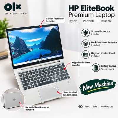 New 840 G7 Core i5 10th Gen Elitebook