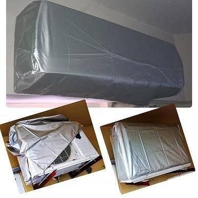 Water Proof AC Cover Grey Parachute Fabric