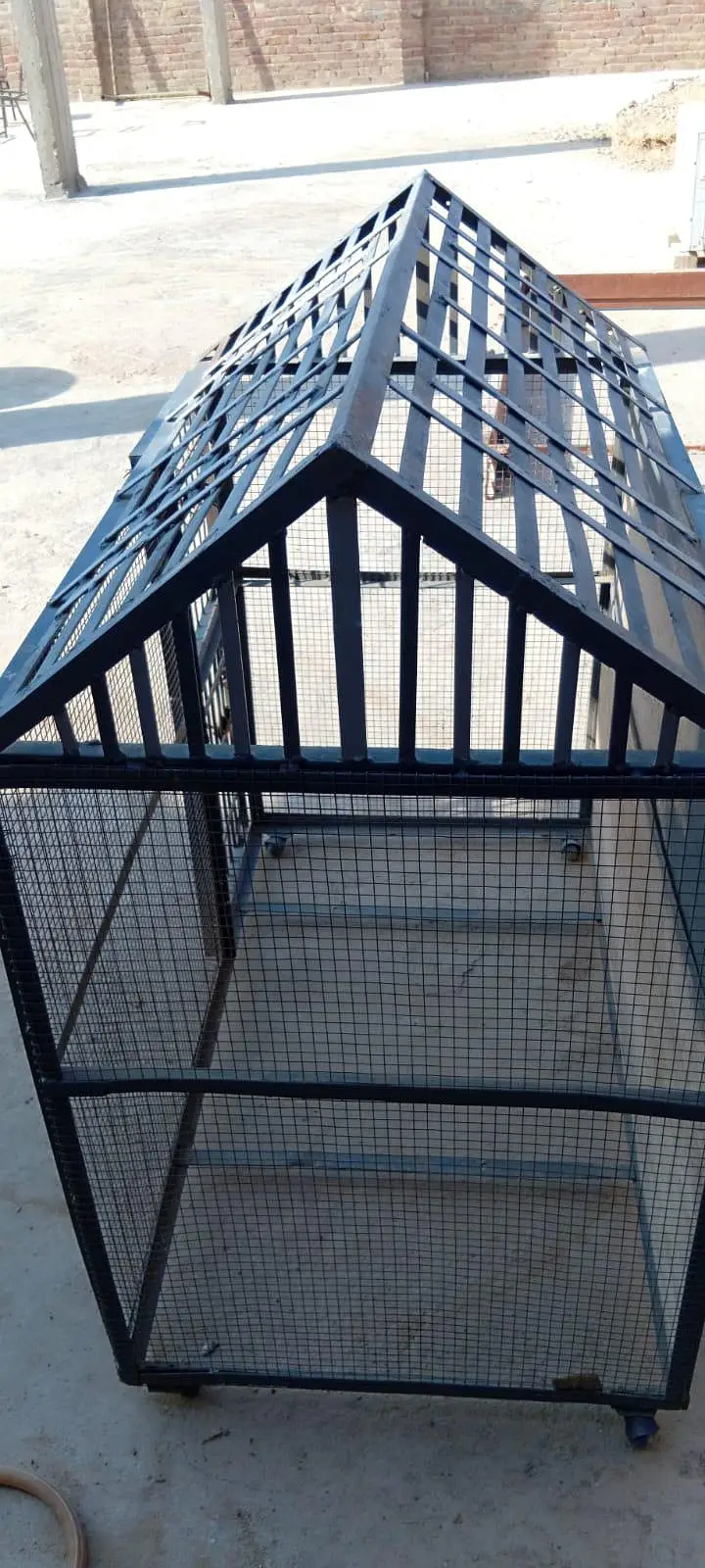 double storage iron hen cage weight 25 to 30kg. — photo 4