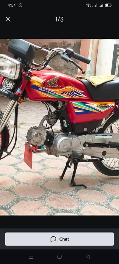 Honda 70cc 10.10