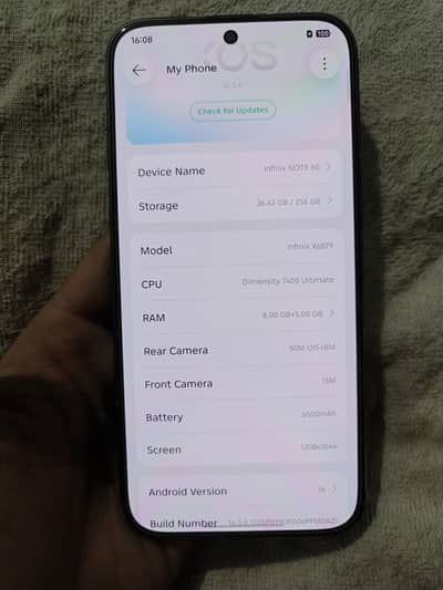 Infinix note 60 simple