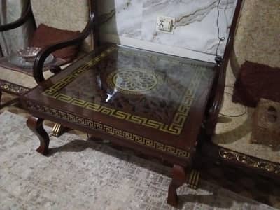 one big wooden table 10 out of 10 condition